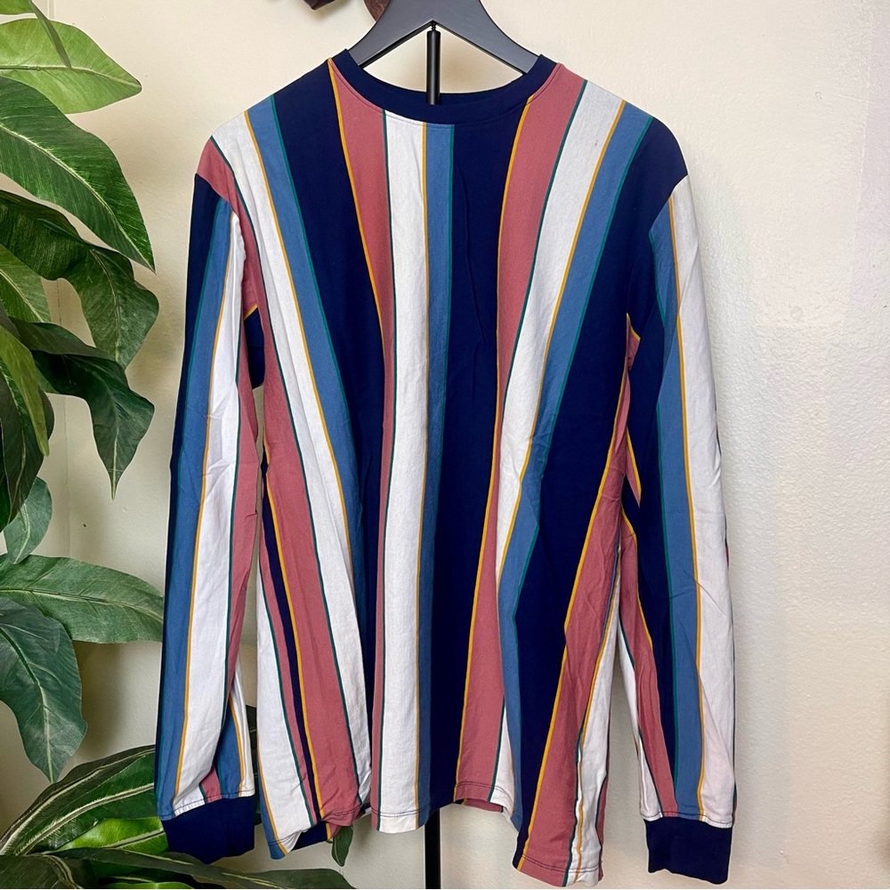 Multicolor Striped Long Sleeve Tee